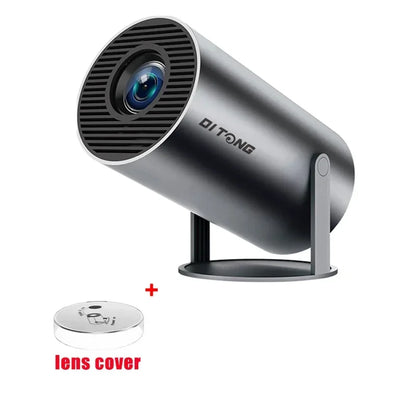 Projetor DITONG Hy300 Plus 4K Android 1080P 1280*720P Full HD Home Theater Vídeo Mini projetor LED para filmes Versão atualizada