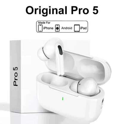 Fones de ouvido Bluetooth sem fio Air Pro originais, som HiFi, baixa latência, redução de ruído, para iPhone e Android